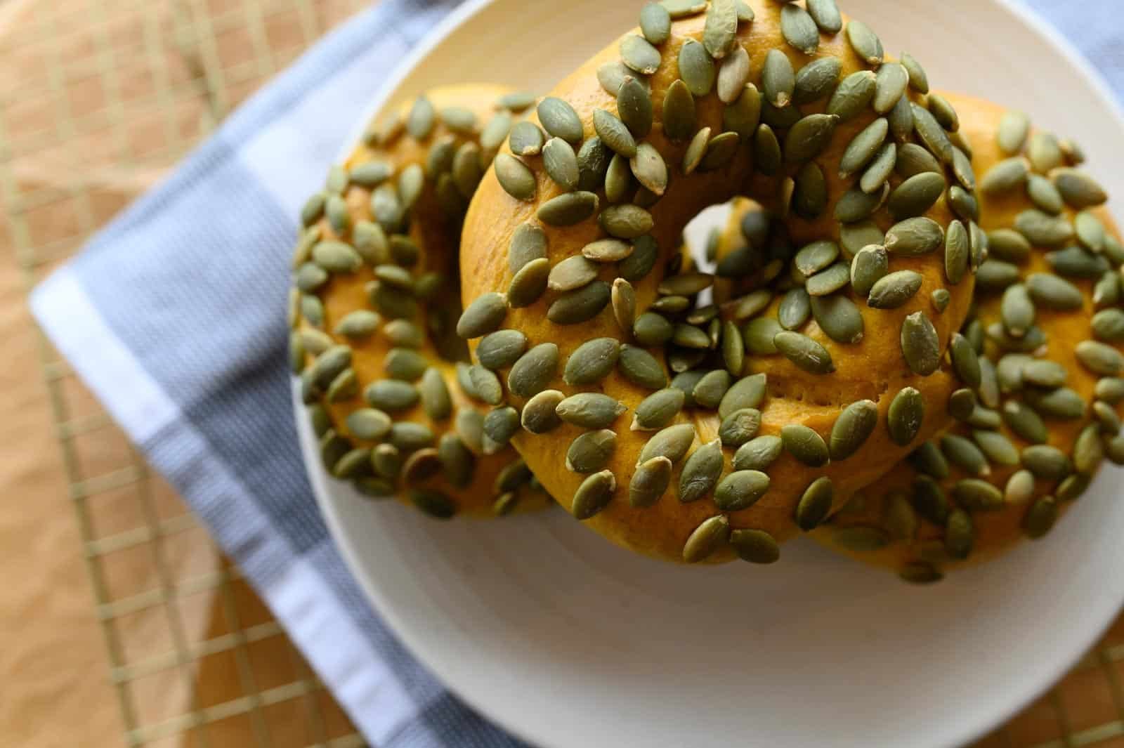 Pumpkin Bagel