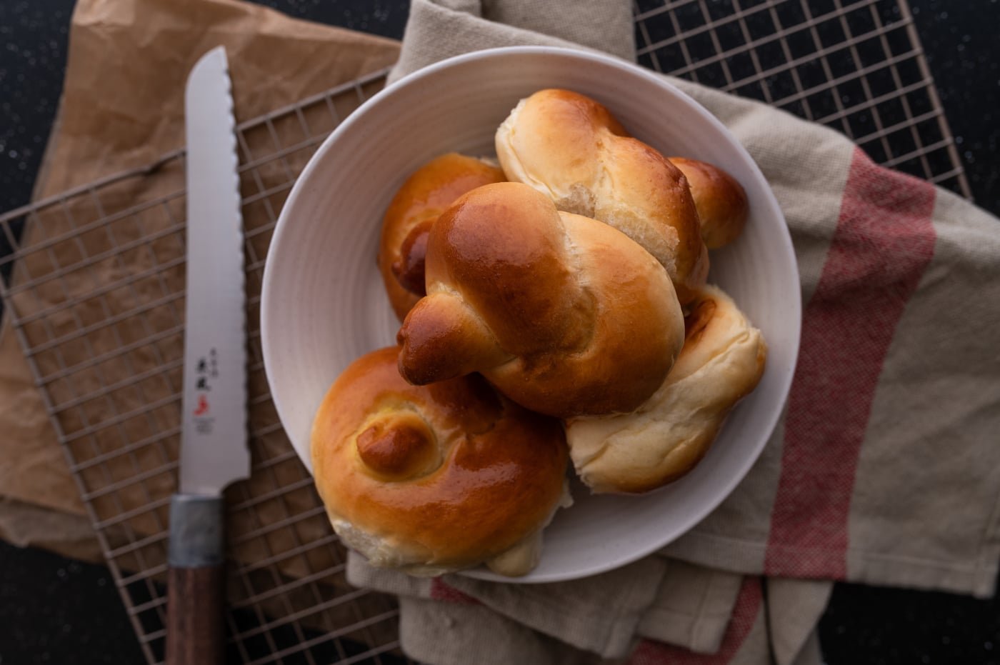 Milk Twist Bun (available October 10 & 11) Available: Friday, Saturday