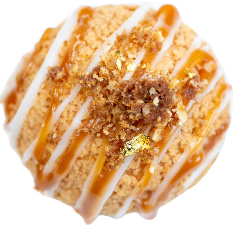 Caramel Apple Crisp Cream Puffs