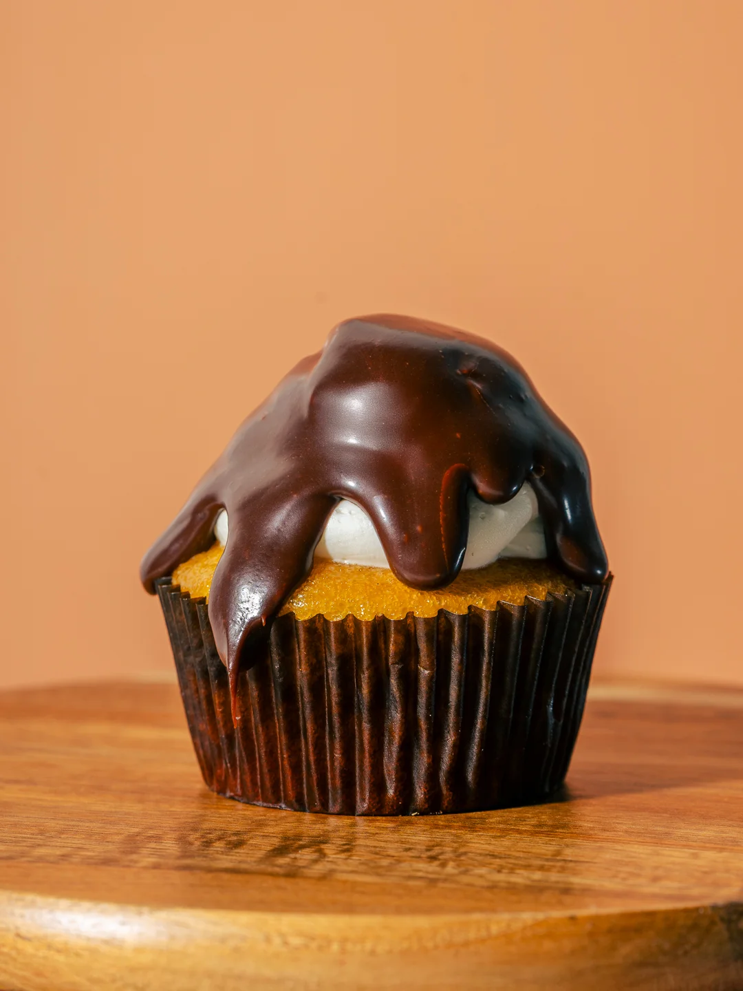 Boston Cream Cupcake