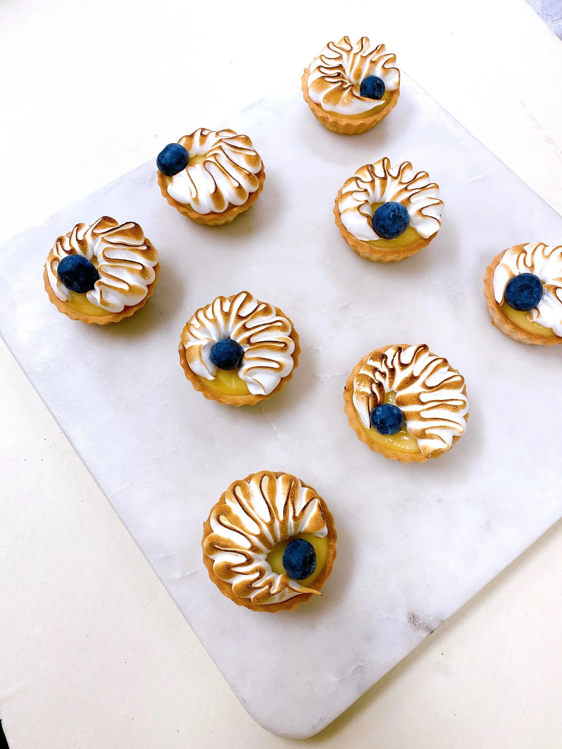 Passionfruit Meringue Tartlets