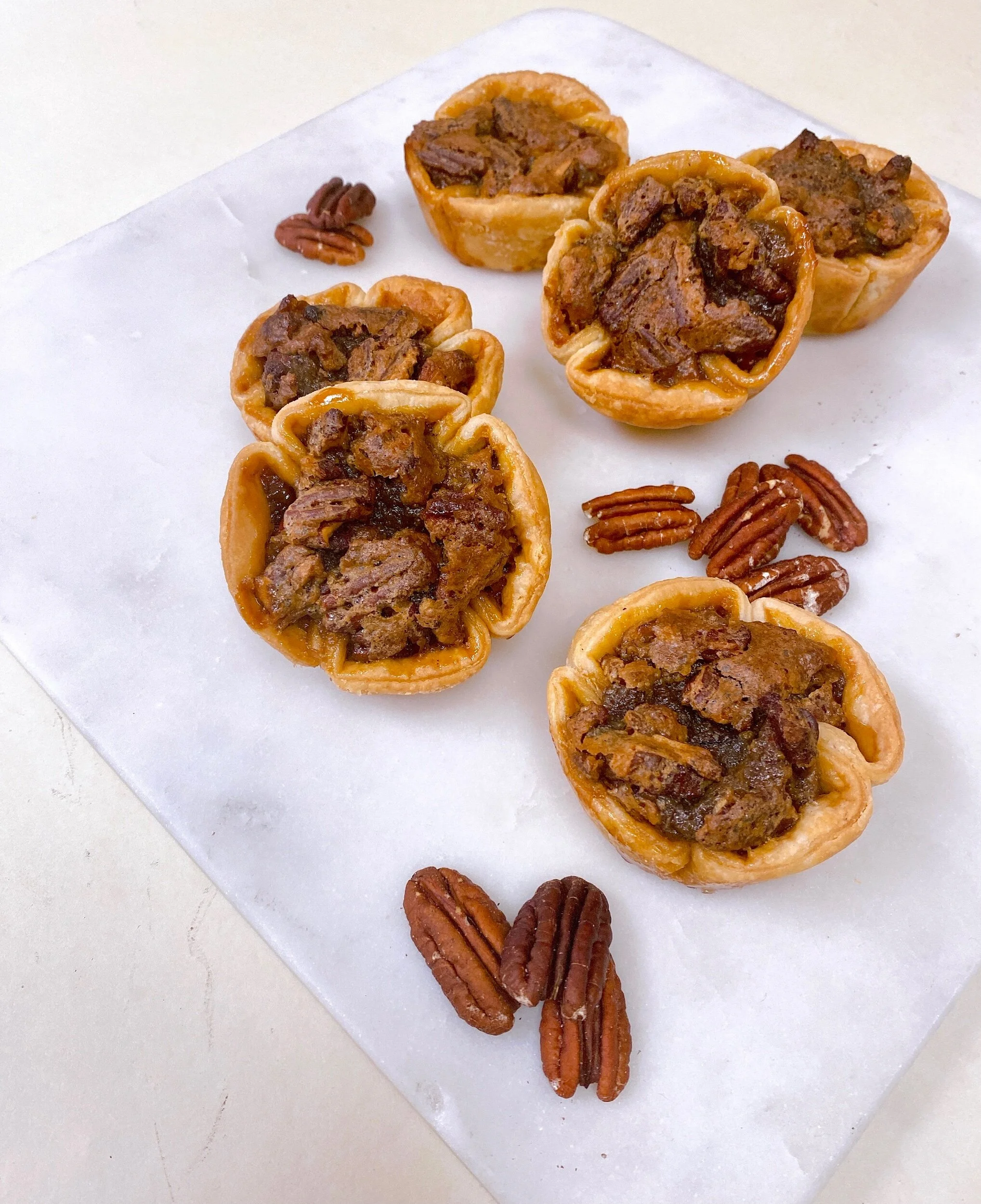 Bourbon Pecan Butter Tarts