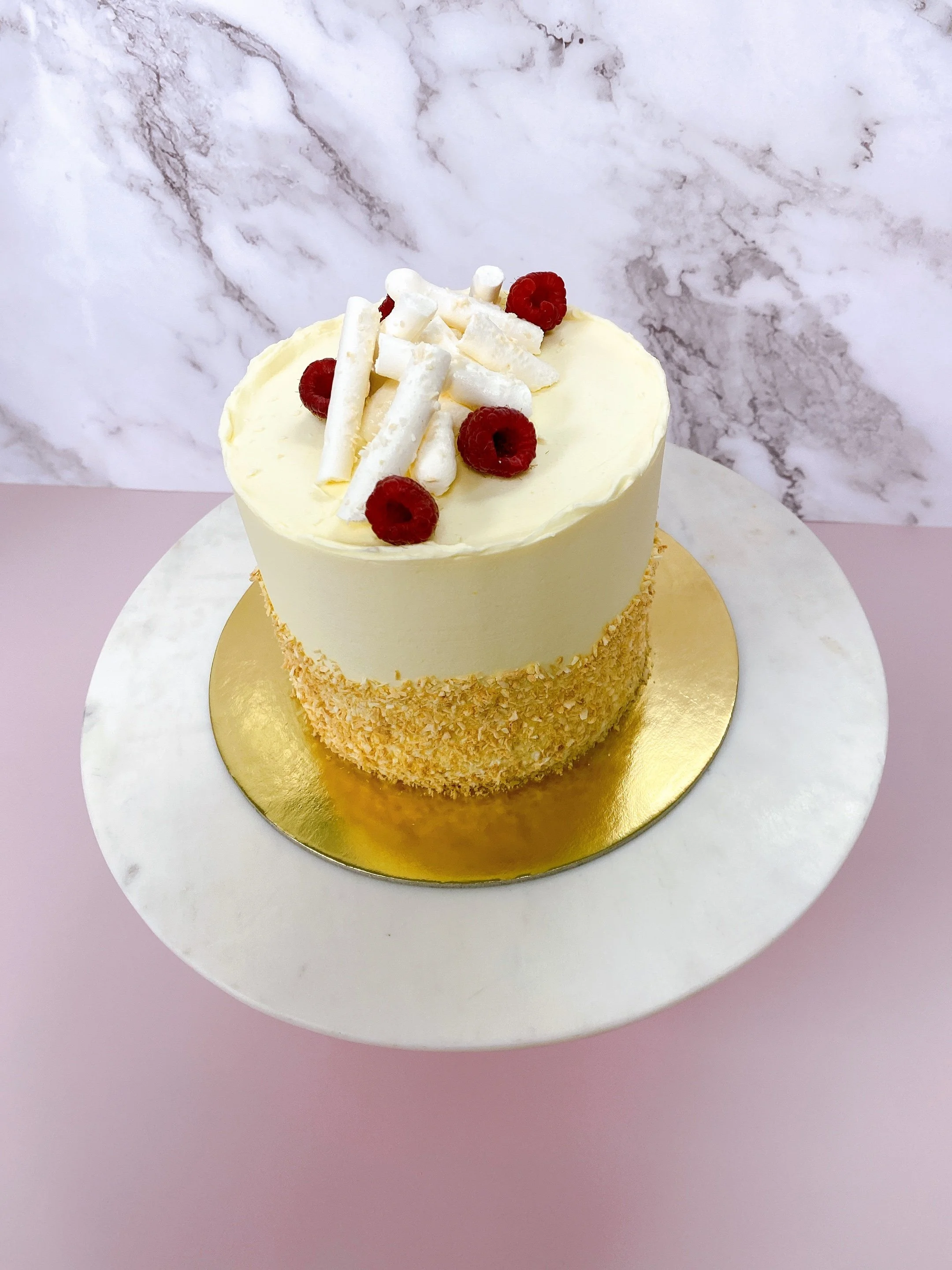 Vanilla Coconut Cake