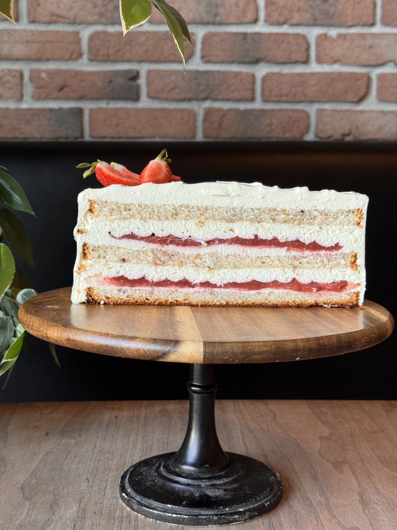 Strawberry Vanilla Cake