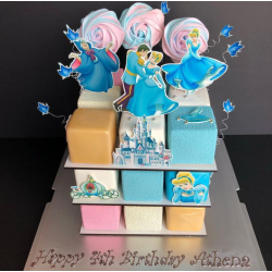 Cube cake Cinderella