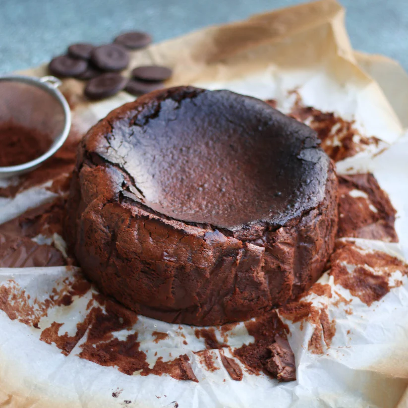Chocolate Basque Cheesecake 8" (Gluten Free)