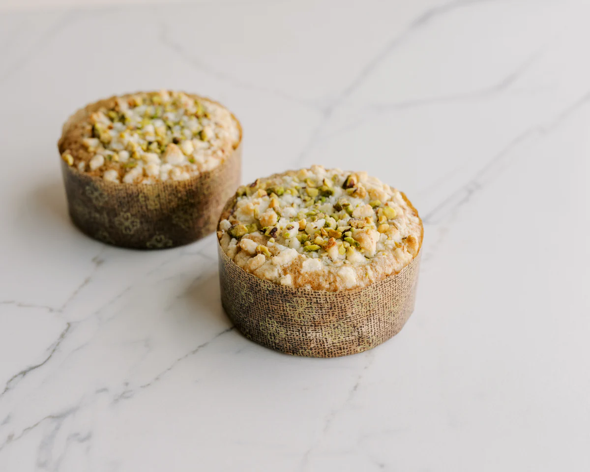 Coffee Cake -Pistachio Cherry