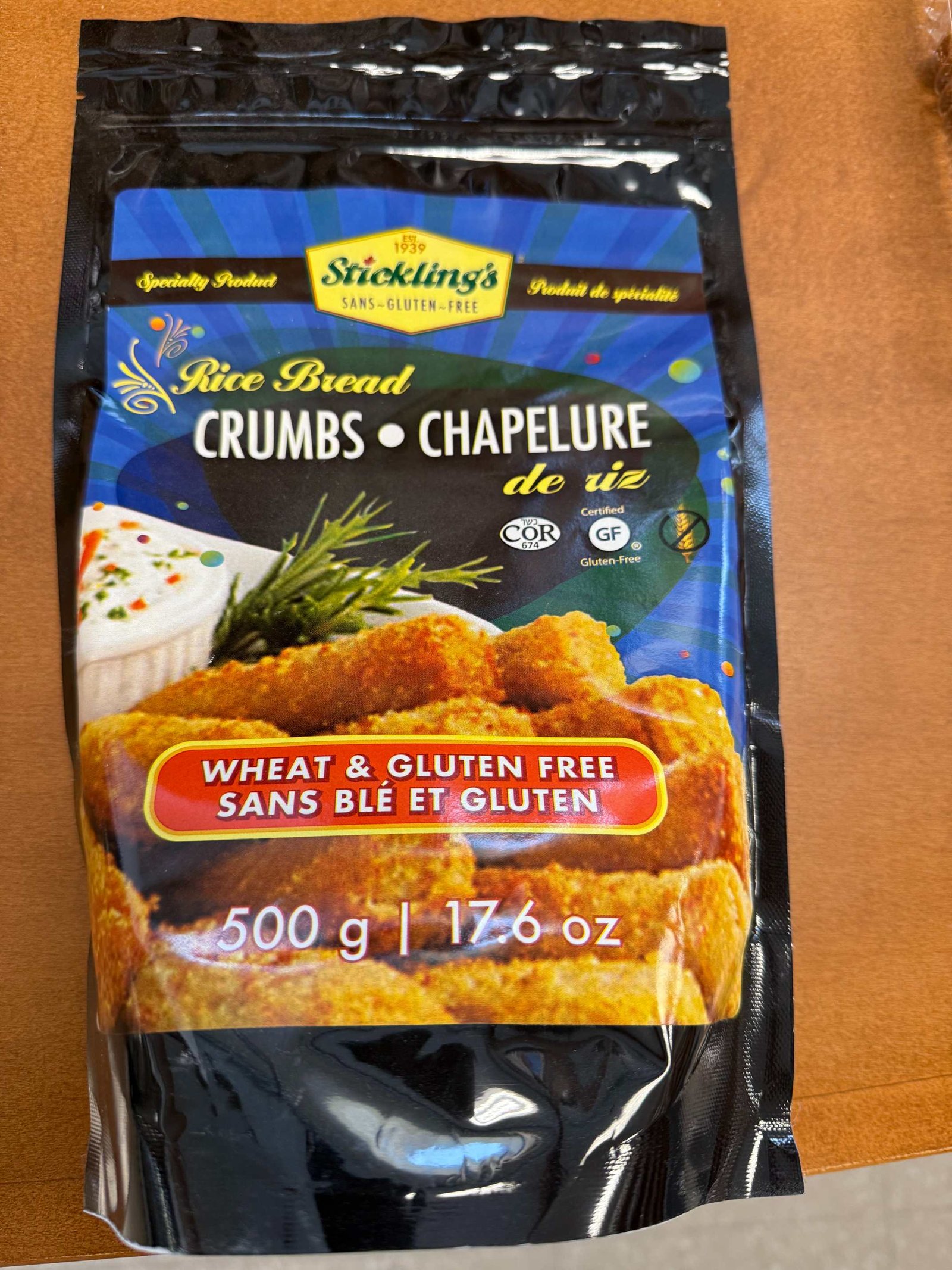 Stickling’s Rice Bread Crumbs