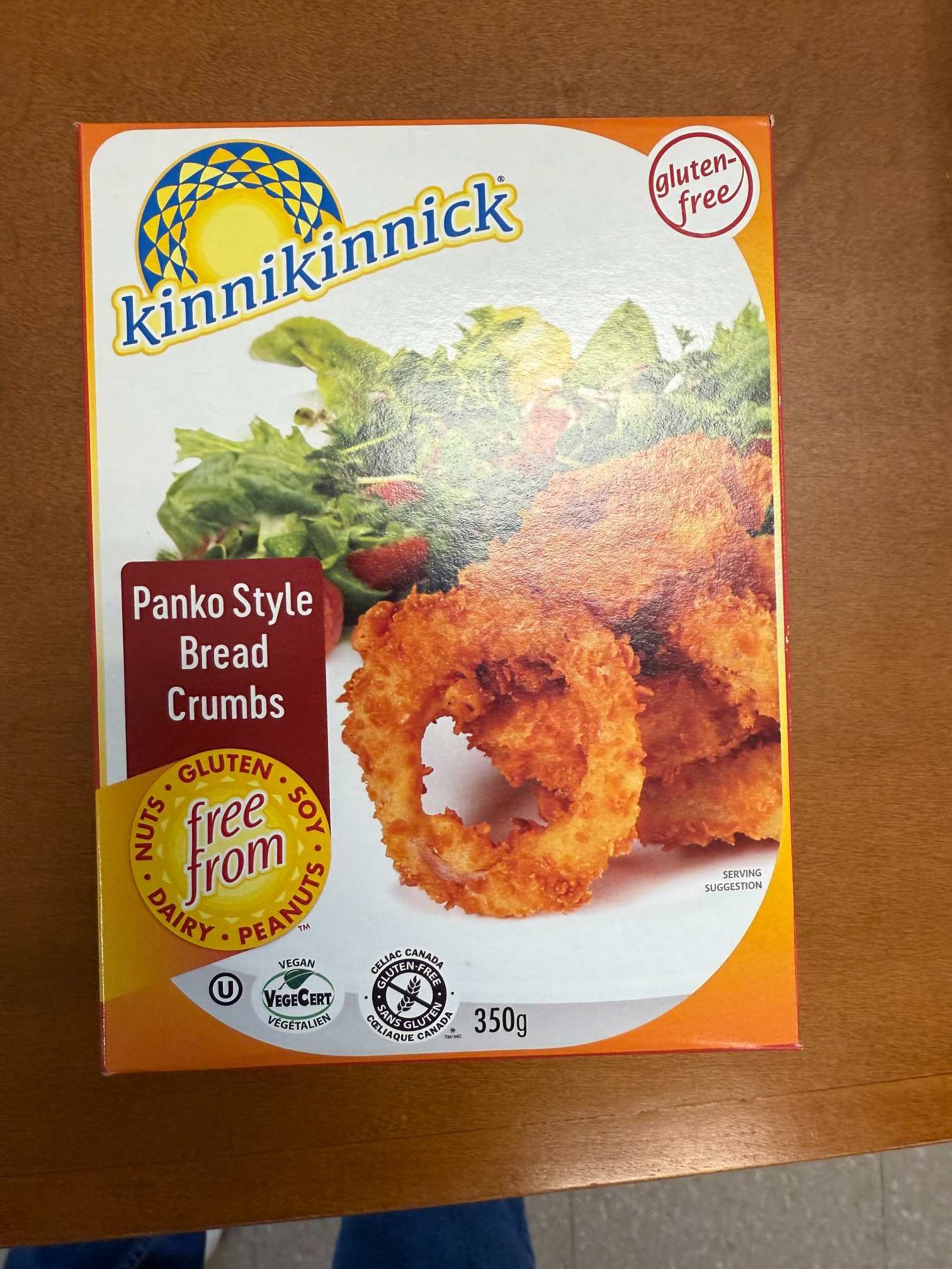 Kinnikinnick Panko Style Bread Crumbs