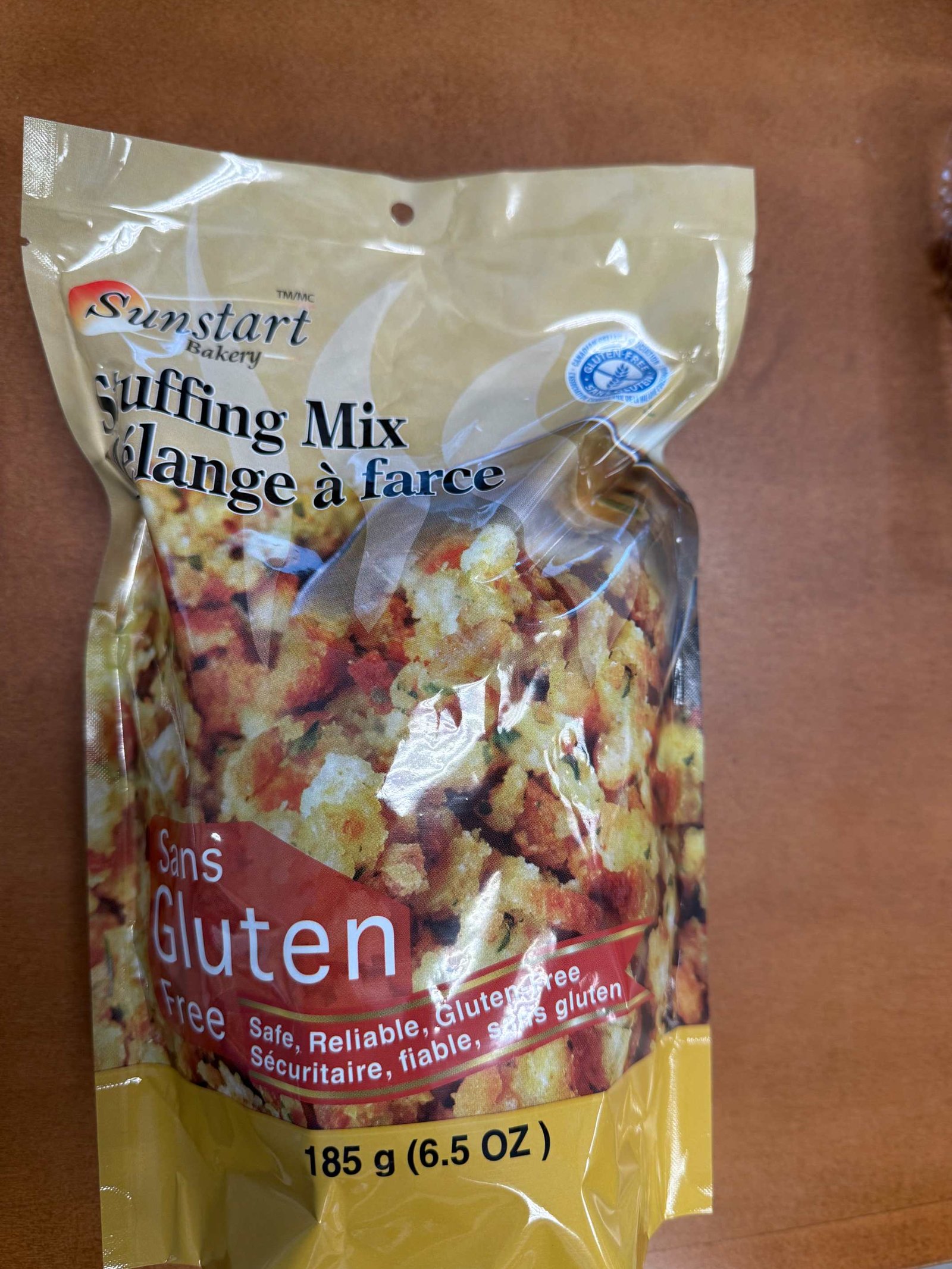 Sunstart Bakery Stuffing Mix