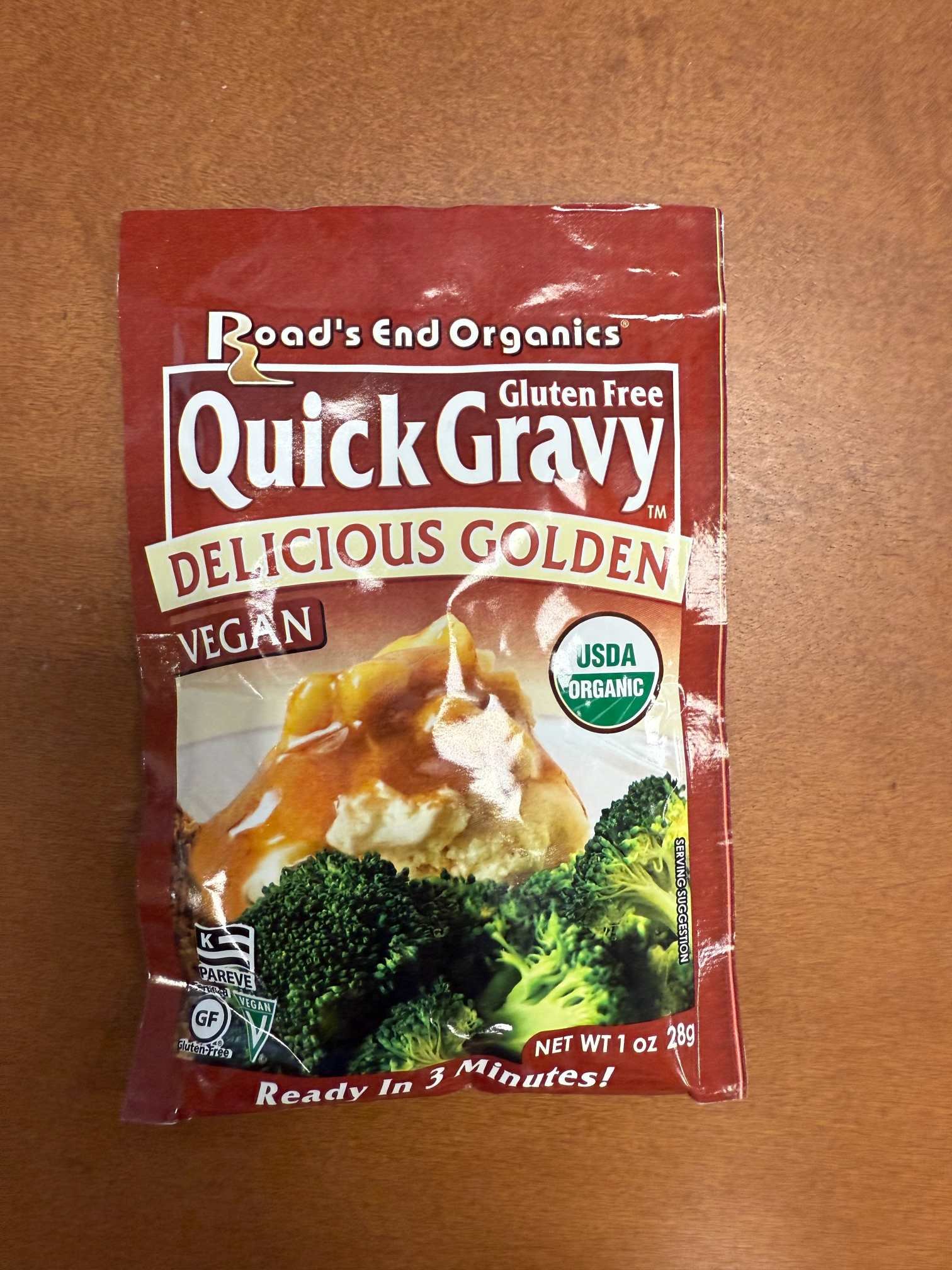 Road’s End Organics Quick Gravy – Delicious Golden