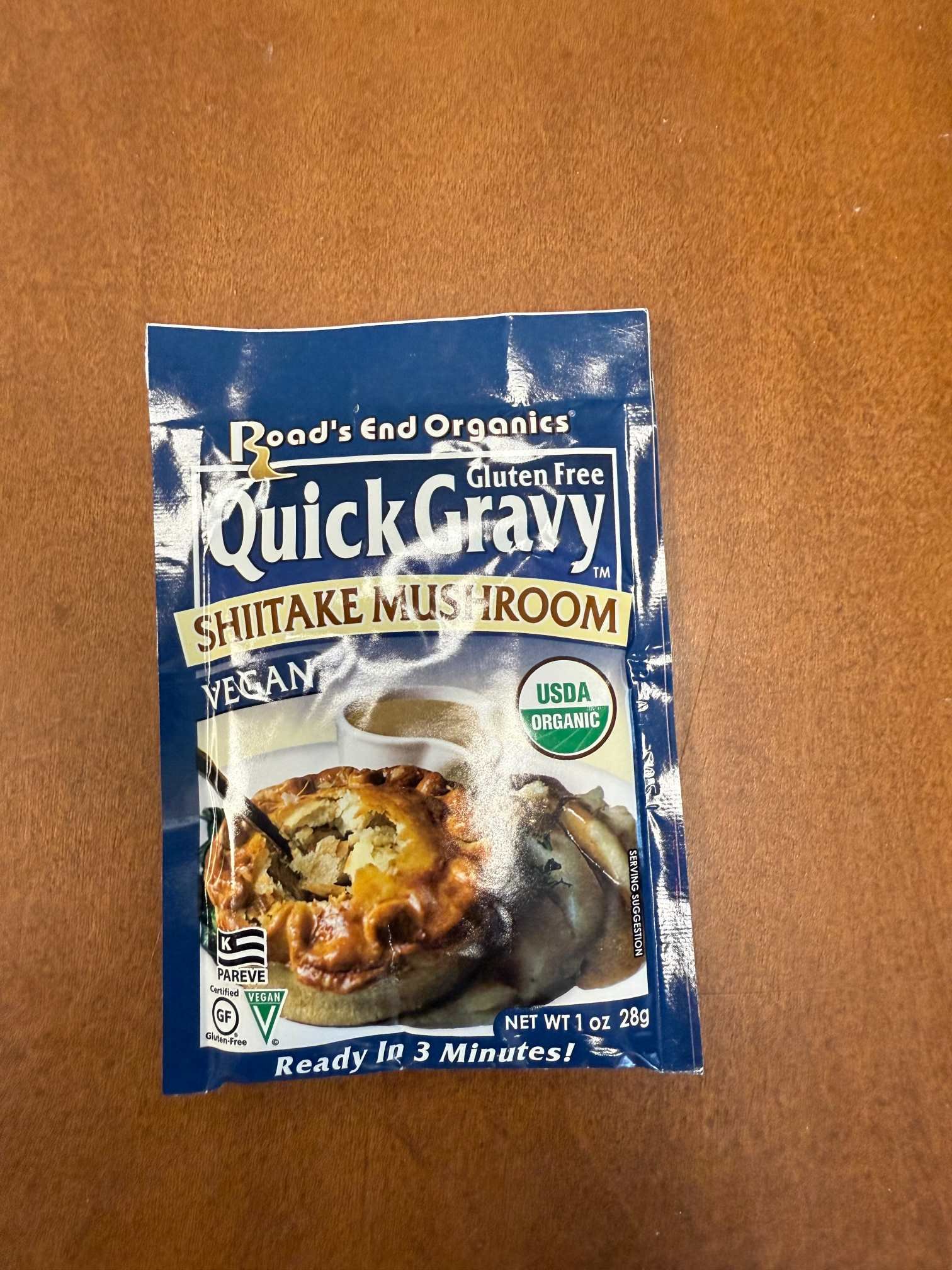 Road’s End Organics Quick Gravy – Shiitake Mushroom
