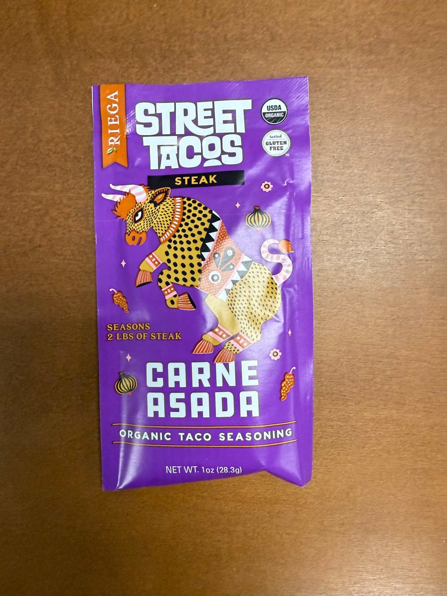 Riega Street Tacos Carne Asada Organic Taco Seasoning