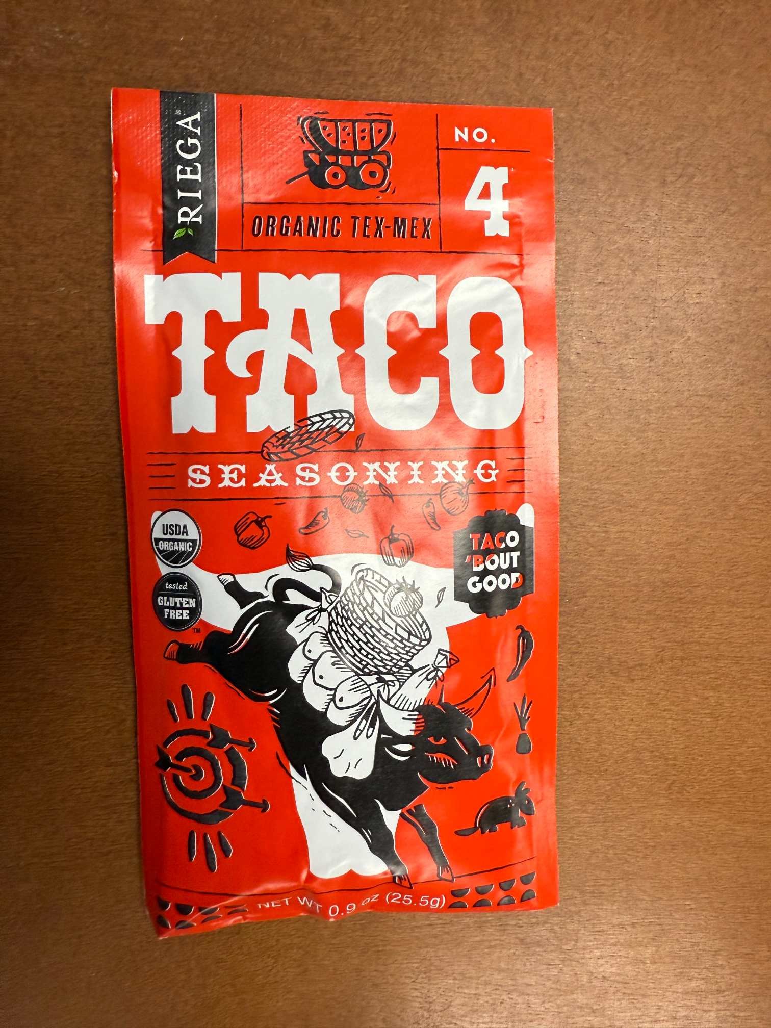 Riega Organic Tex-Mex Taco Seasoning No. 4