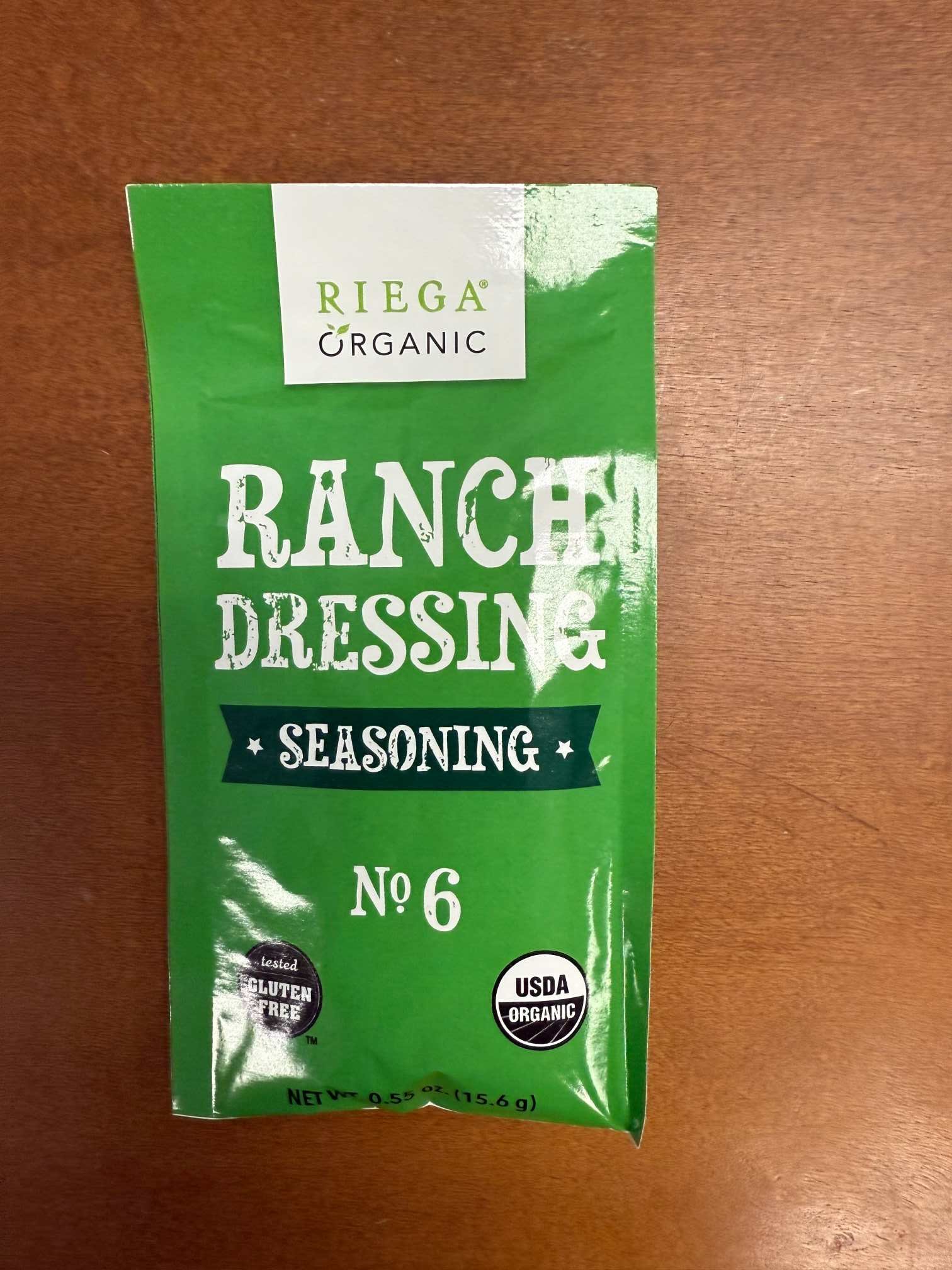 Riega Organic Ranch Dressing & Seasoning No. 6