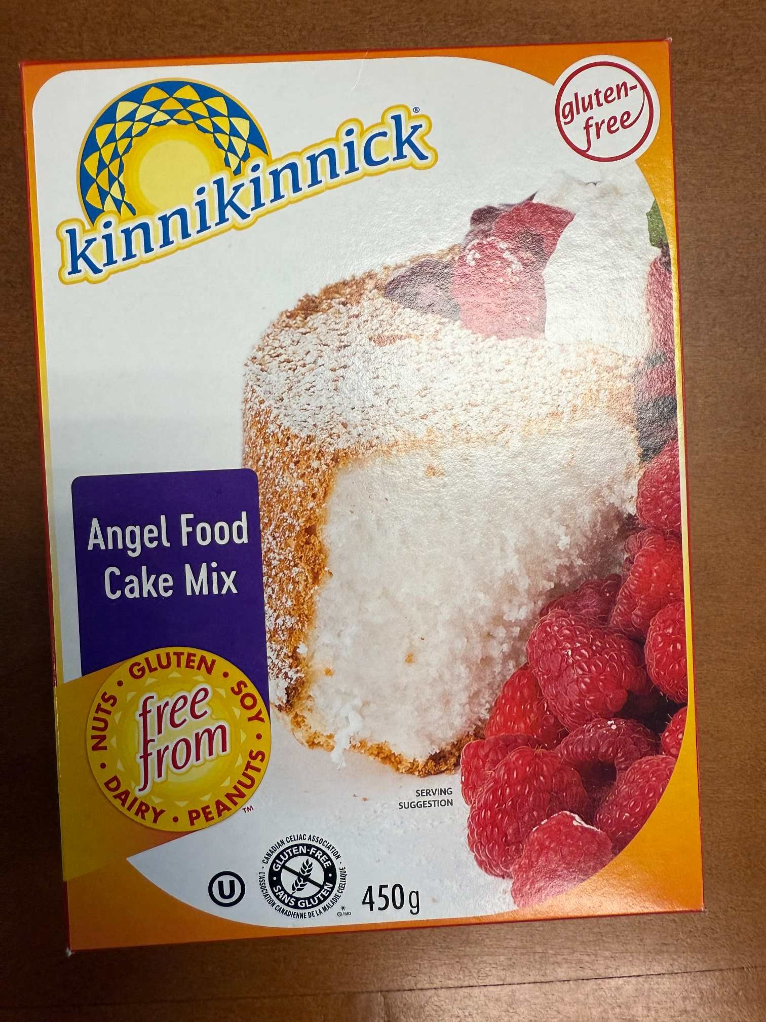 Kinnikinnick Angel Food Cake Mix