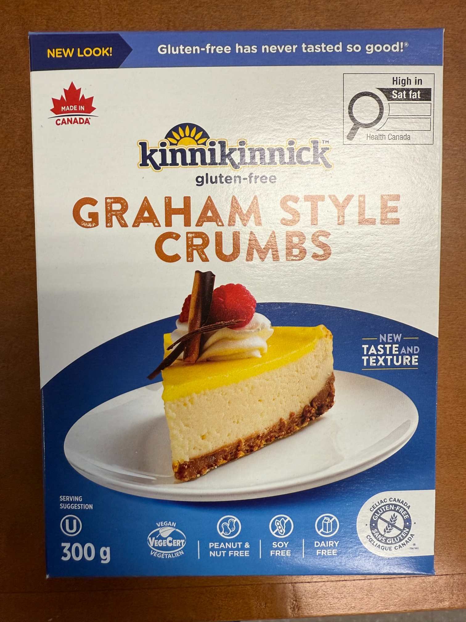 Kinnikinnick Graham Style Crumbs