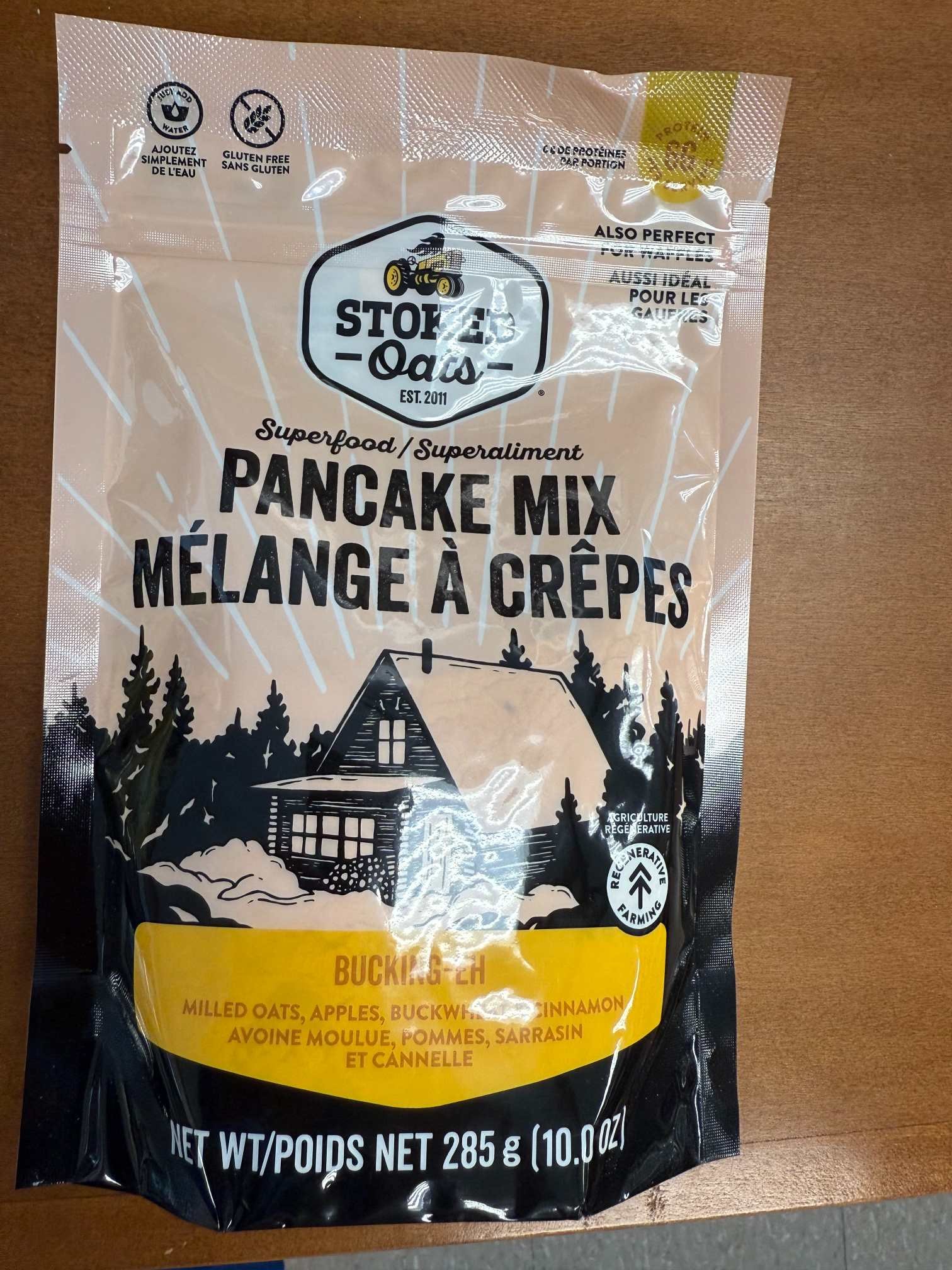 Stoked Oats Superfood Pancake Mix – Bucking-Eh