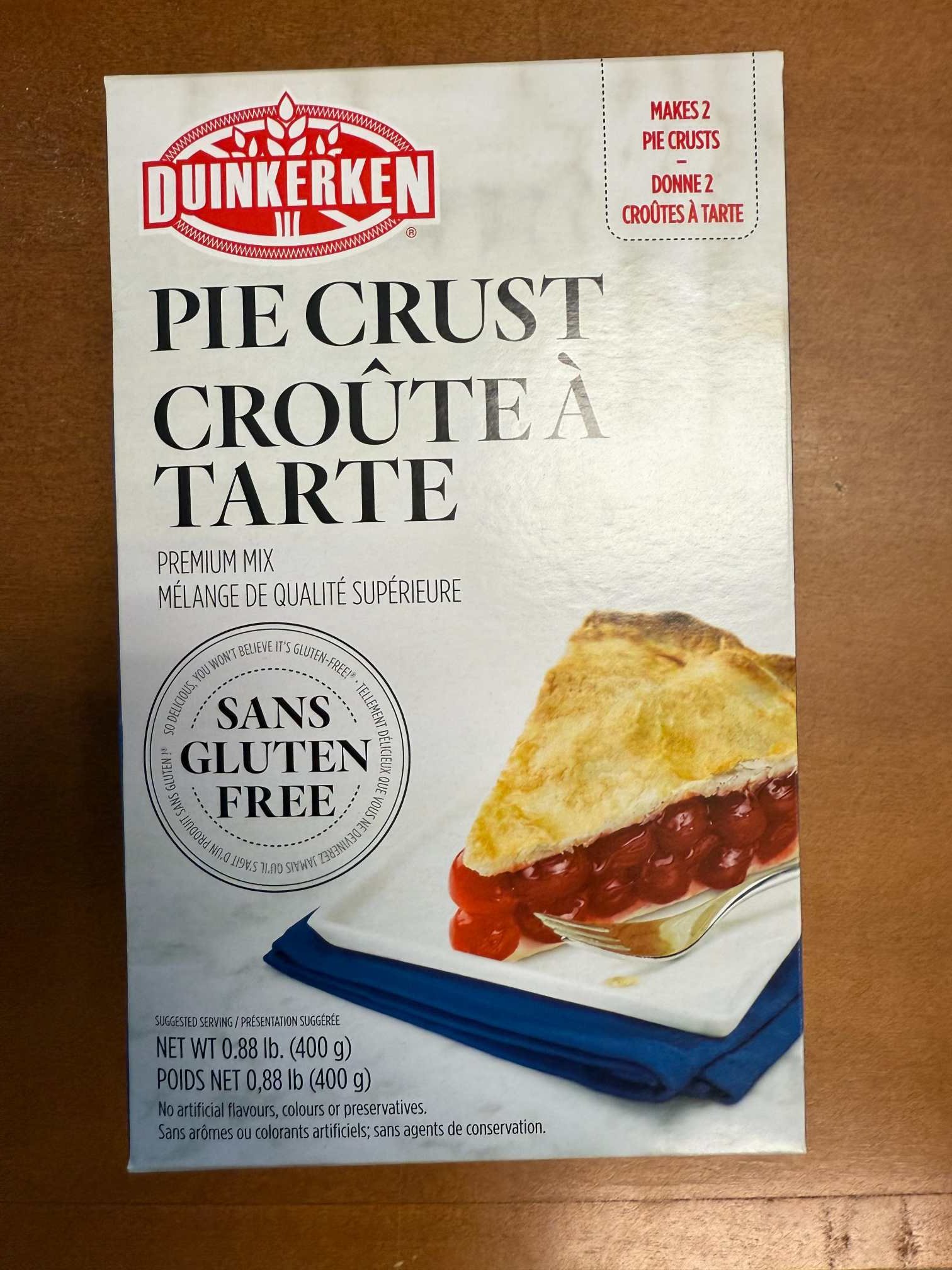 Duinkerken Pie Crust Mix