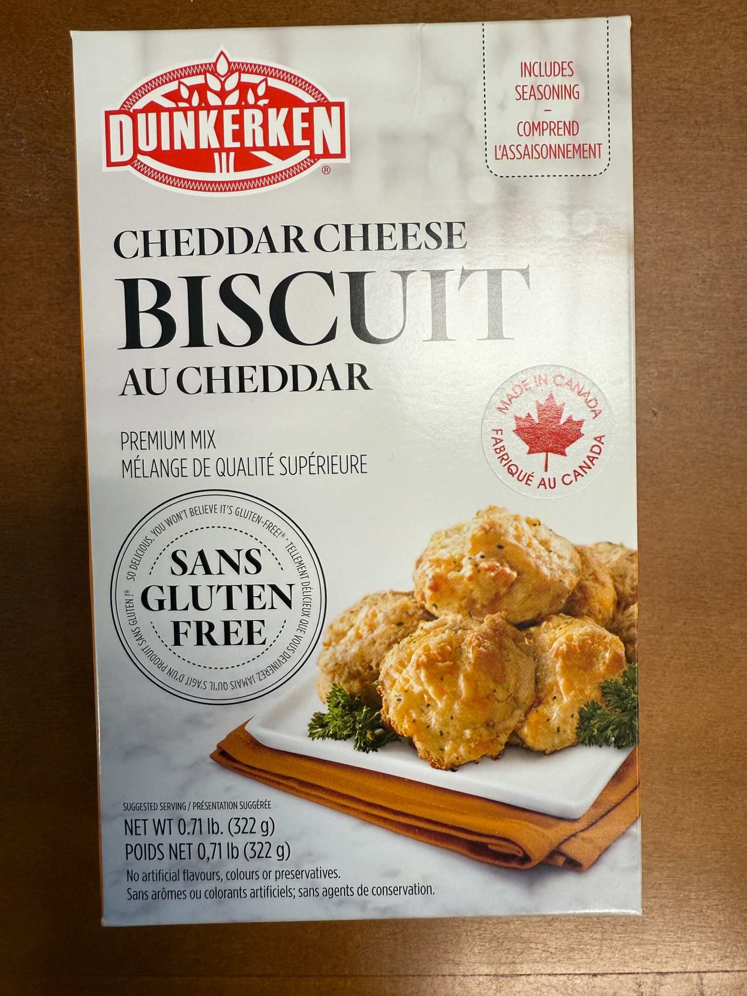 Duinkerken Cheddar Cheese Biscuit Mix