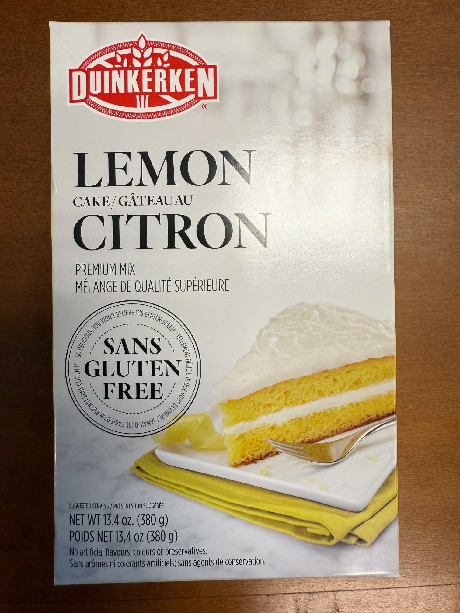 Duinkerken Lemon Cake Mix
