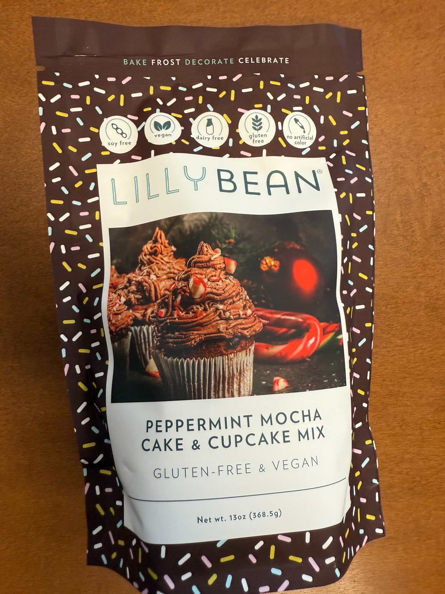 Lilly Bean Peppermint Mocha Cake & Cupcake Mix