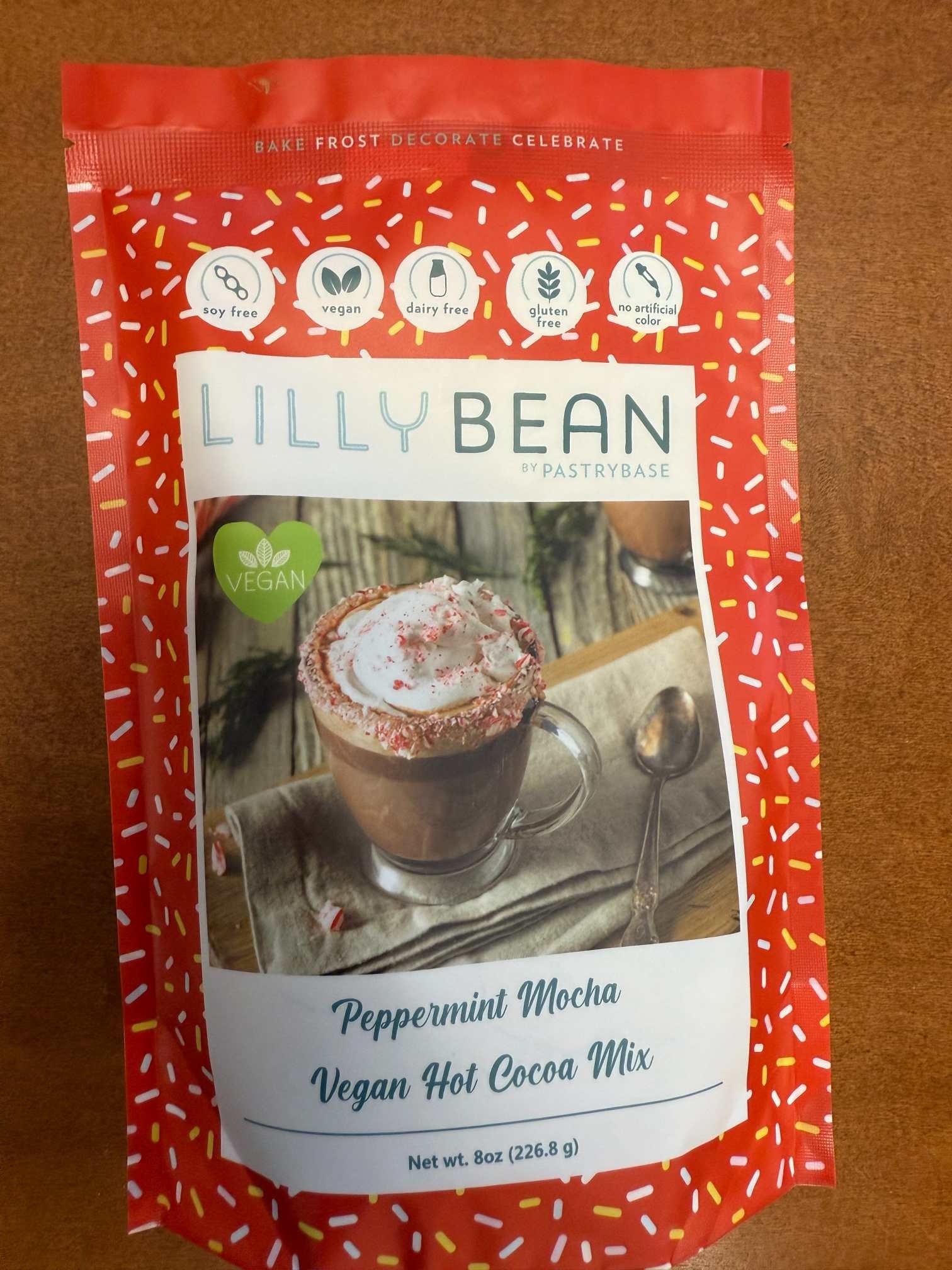 LillyBean Peppermint Mocha Vegan Hot Cocoa Mix by PastryBase