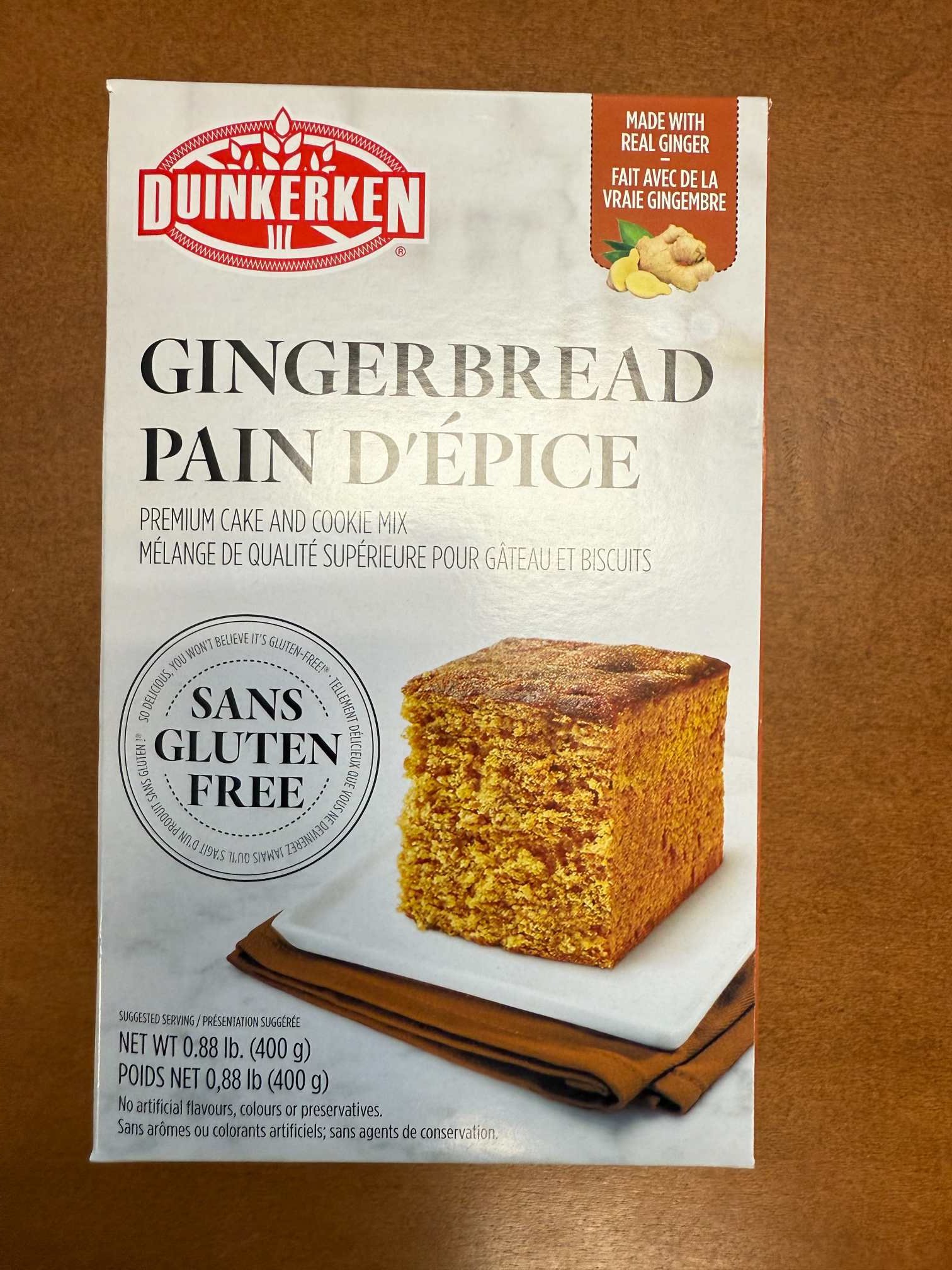 Dunkenrek’n Gingerbread (Gluten Free) Premium Cake and Cookie Mix