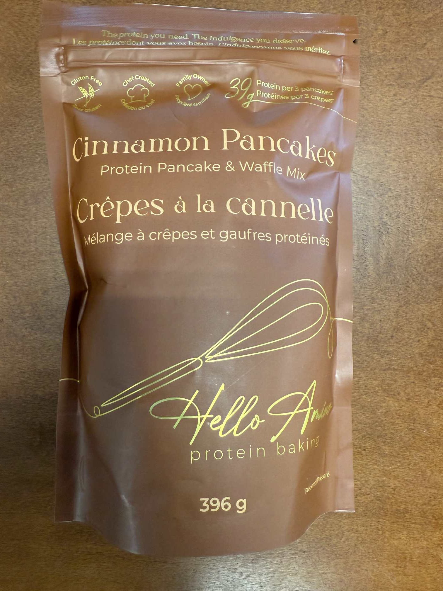 Well & Good Protein Baking Cinnamon Pancake & Waffle Mix