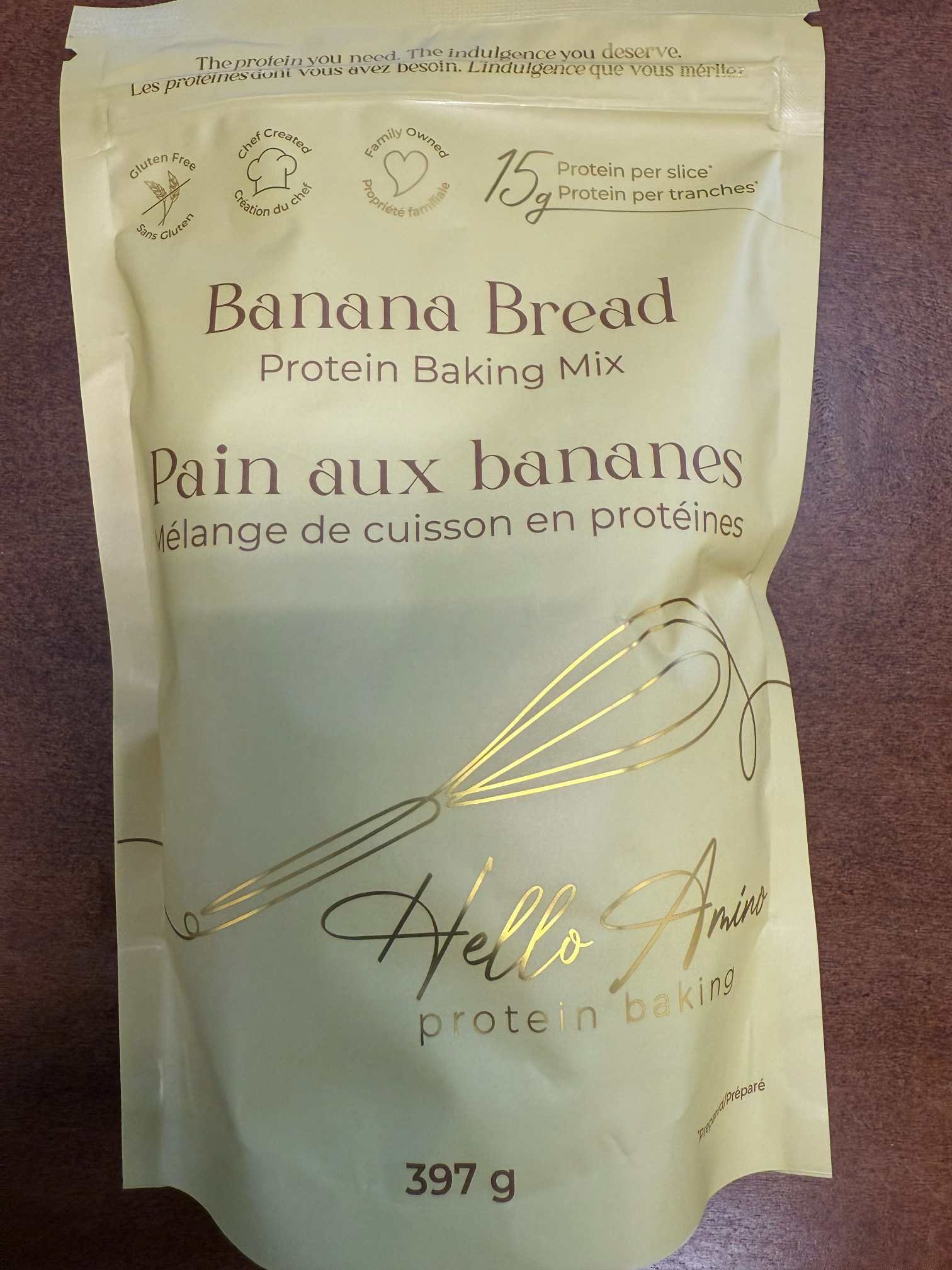 Well & Good Protein Baking Banana Bread Mix