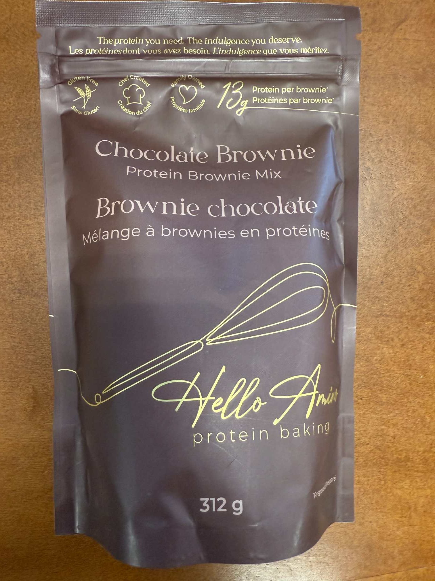 Well & Good Protein Baking Chocolate Brownie Mix