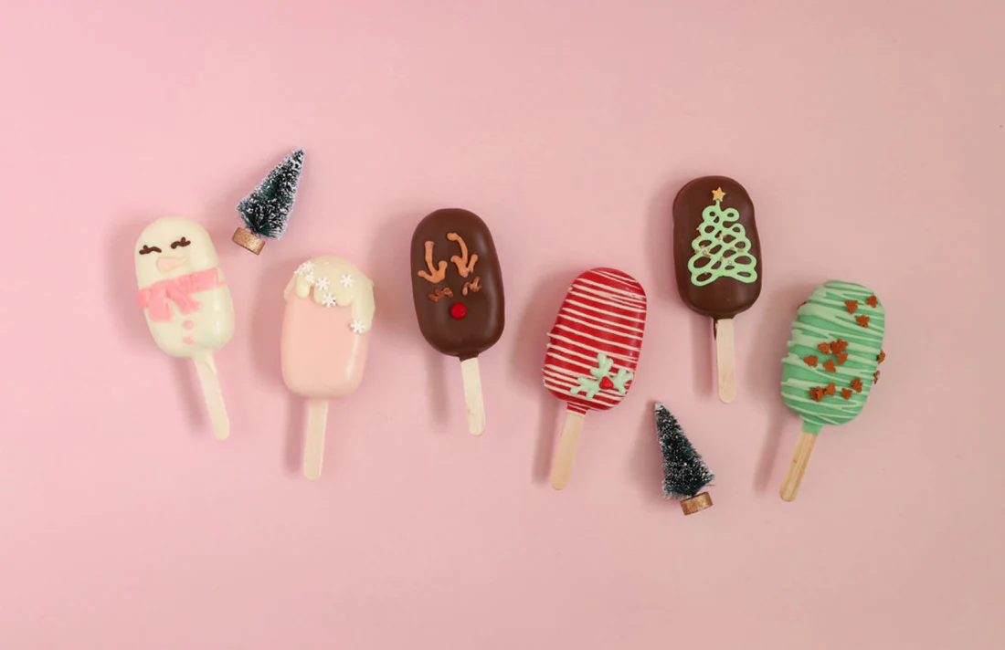Christmas Theme Cakesicle (Weekly Variety Pack)