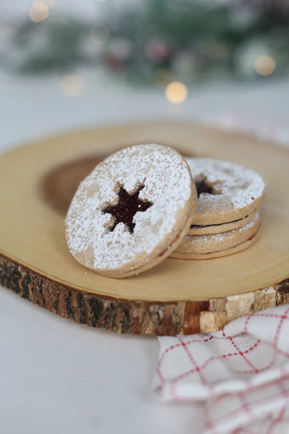Linzer Cookies (4pack)