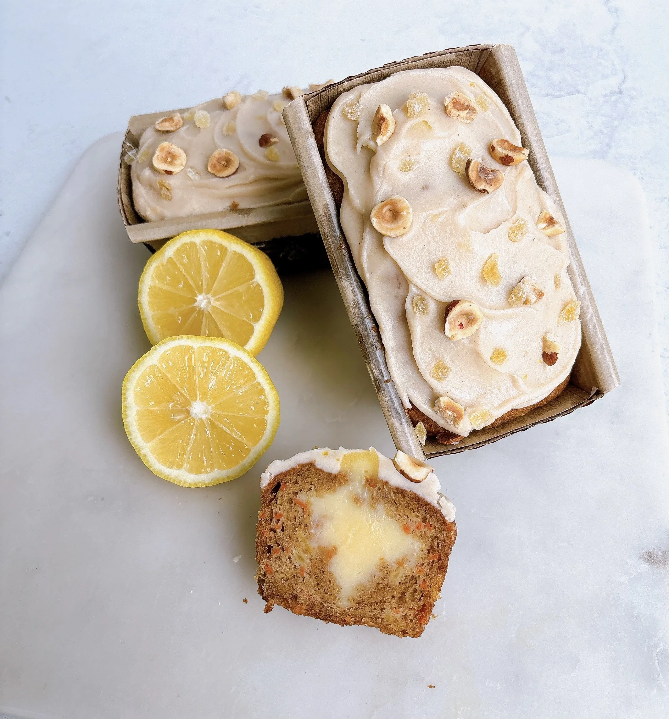 Citrus Carrot Mini Loaf