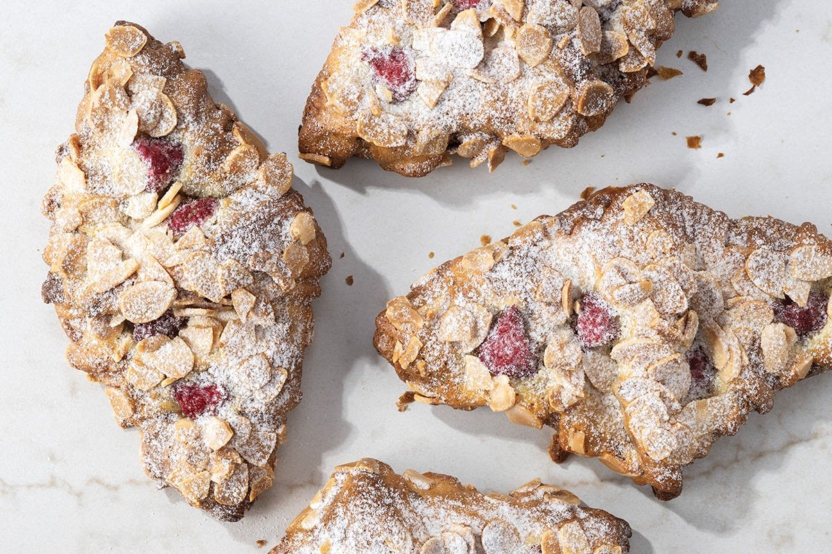 Raspberry Almond Croissant
