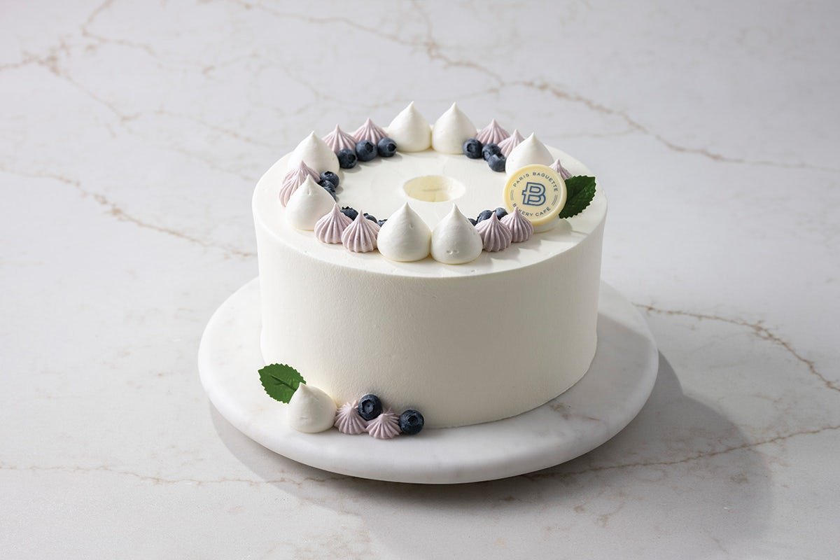 Blueberry Chiffon Cake