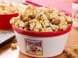 Crunchy Caramel Nut Popcorn