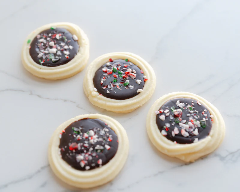 Shortbread - Dark Chocolate Peppermint