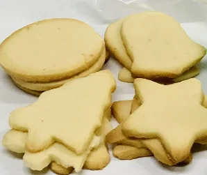 Shortbread - Christmas Shapes - Plain (24 hours pre-oredr only)