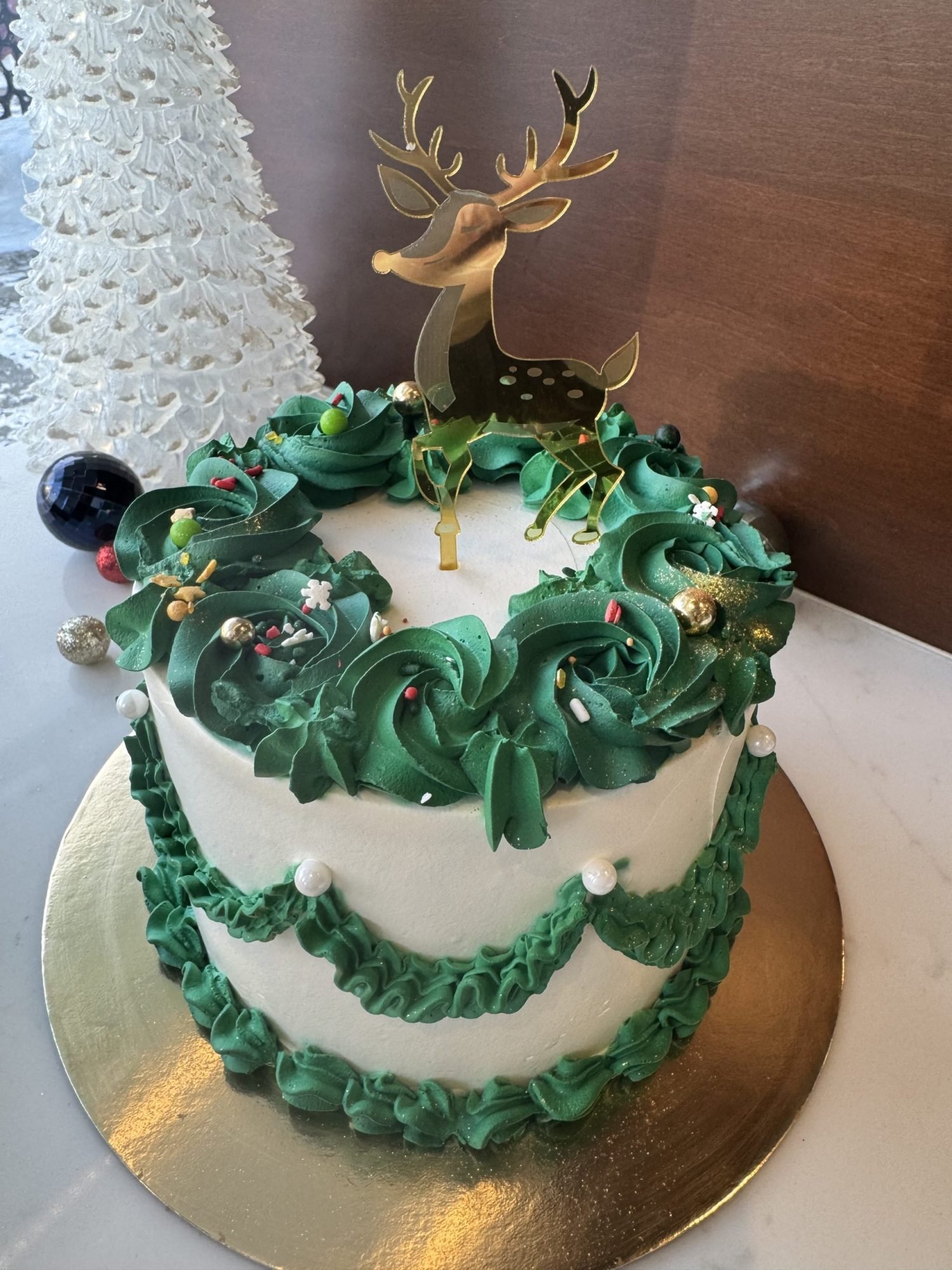 Christmas Reindeer Cake