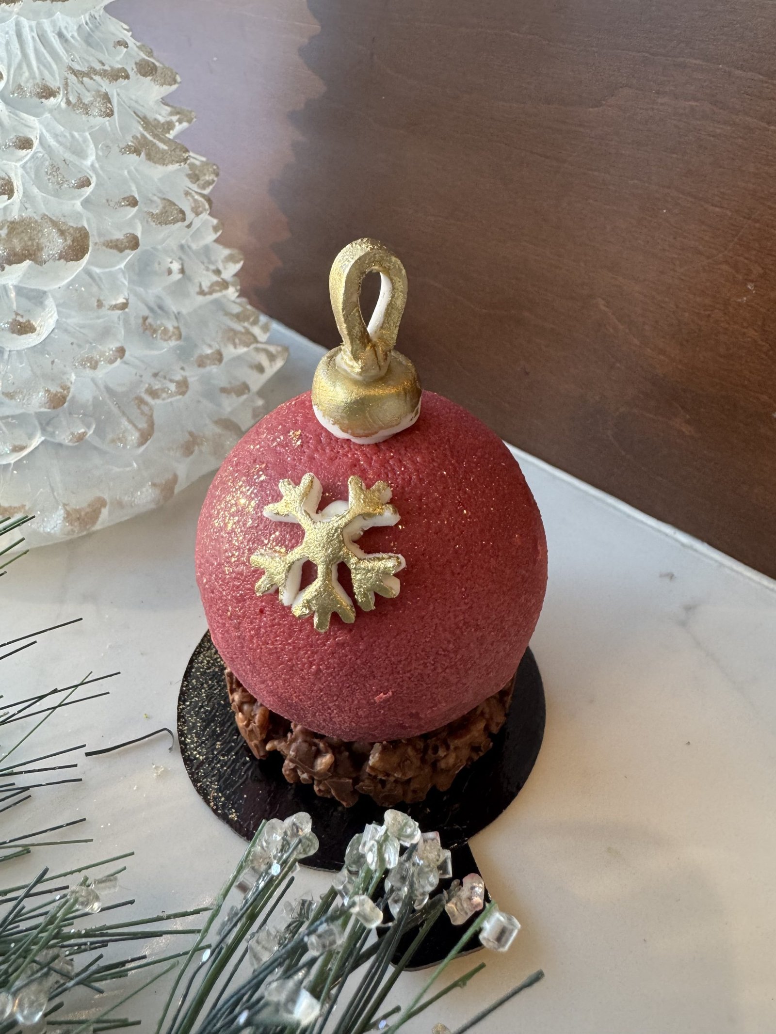 Christmas Ball dessert