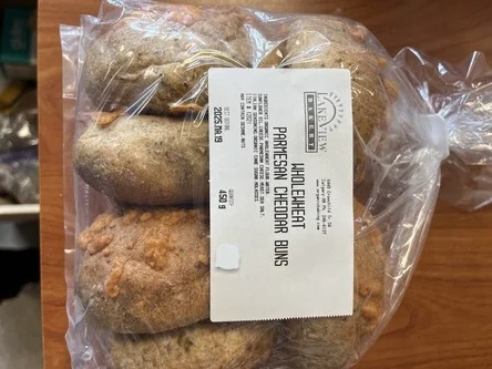 Wholewheat Parmesan Cheddar Buns