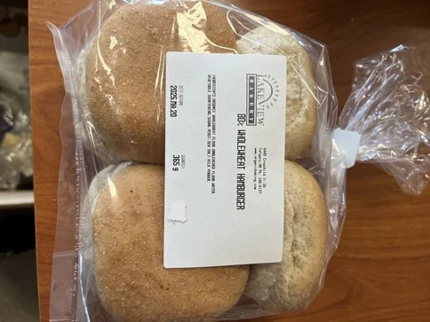 80% Wholewheat Hamburger