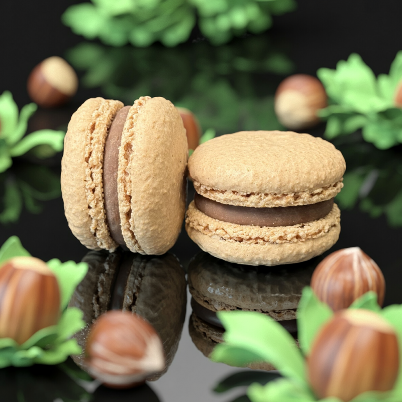 Hazelnut Macaron