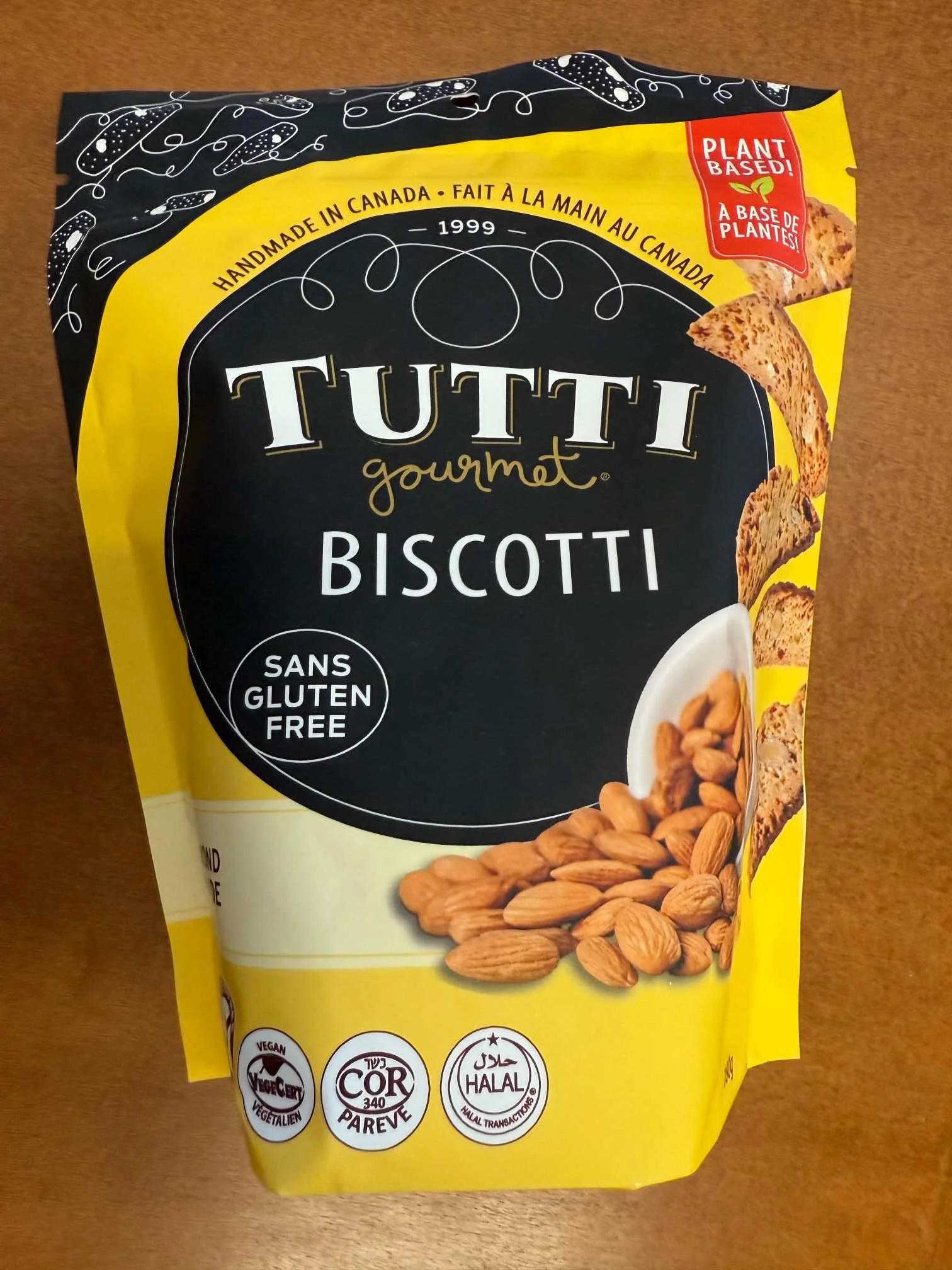 Tutti Gourmet Biscotti (Gluten Free)