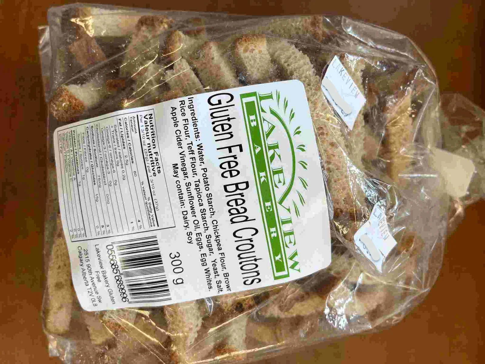 Gluten Free Bread Croutons