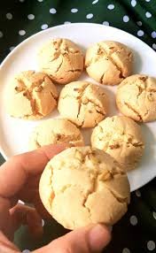 Desi Ghee Besan Cookies