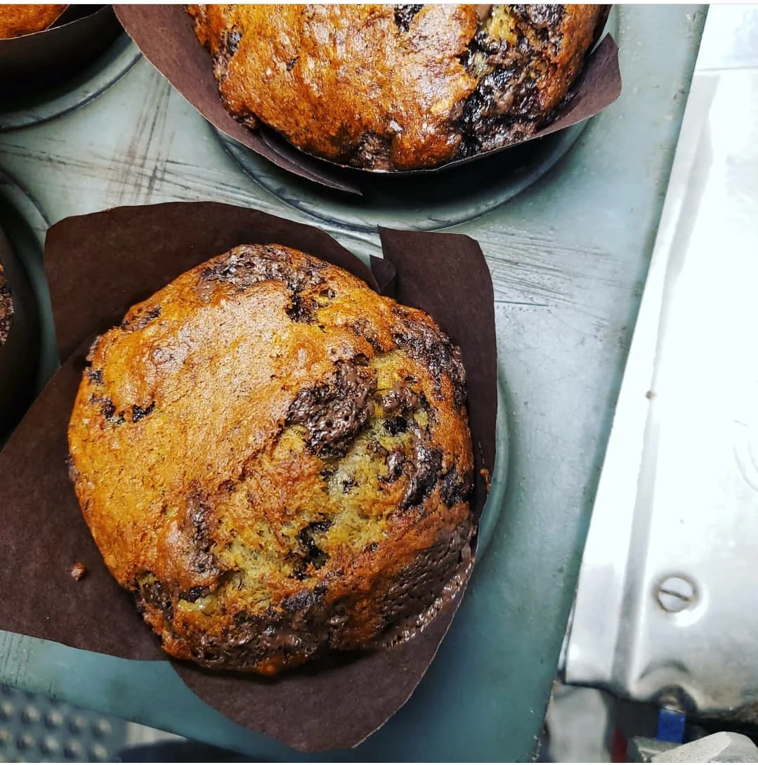 Banana Chocolate Chip Muffin