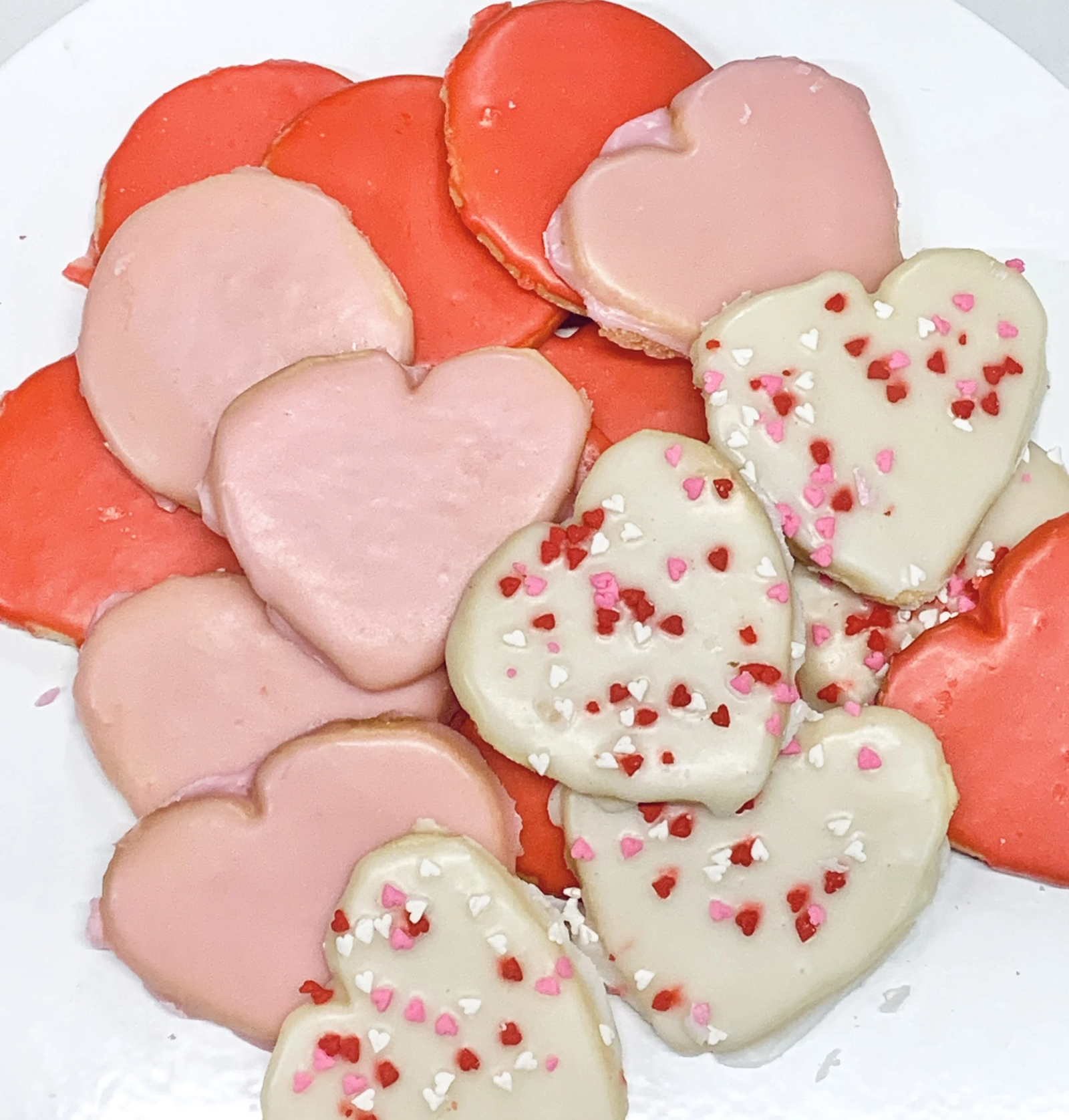 Heart Shaped Iced Shortbread (only available until Feb 14)