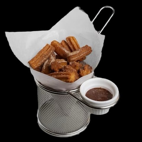 Churritos ( Churro Bites) sprinkled with cinnamon sugar